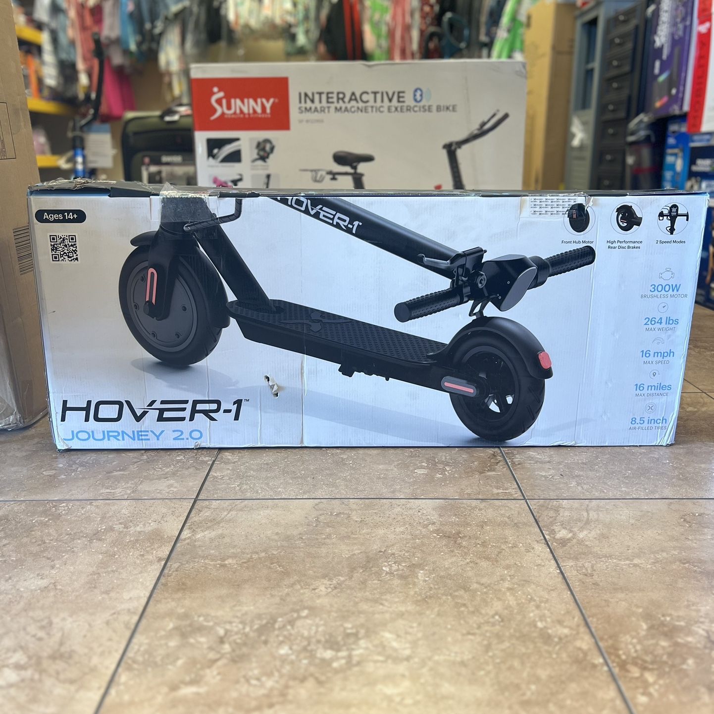 New Hover-1 Journey 2.0 Self Balancing Electric Scooter for Teens, 16 mph Max Speed, UL 2272 Certified, Black