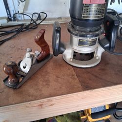 Wood Router And Bench Plane