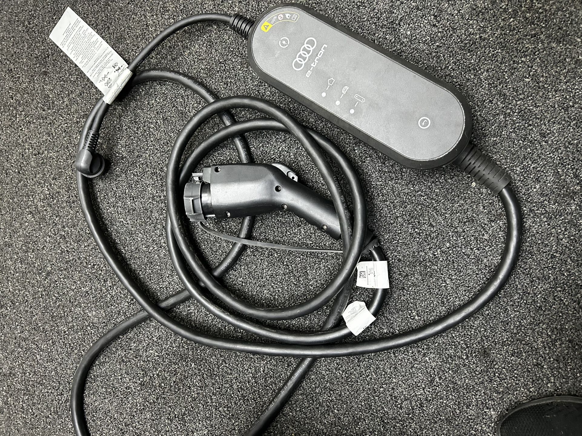 Audi ETron EV Charger + 120/220 Adapter
