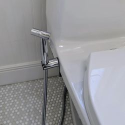 Arofa Handheld Toilet Bidet w/ T Valve Sprayer