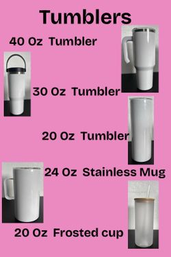 Custom shirts and tumblers