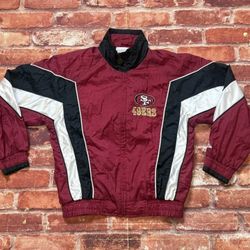 Vintage Kids 49ers Windbreaker 