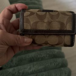 Trifold Coach Wallet 