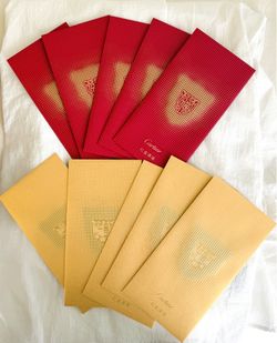 #10 Cartier 2023 "Year of the Rabbit" Lunar/Chinese New Year Money Envelopes - New