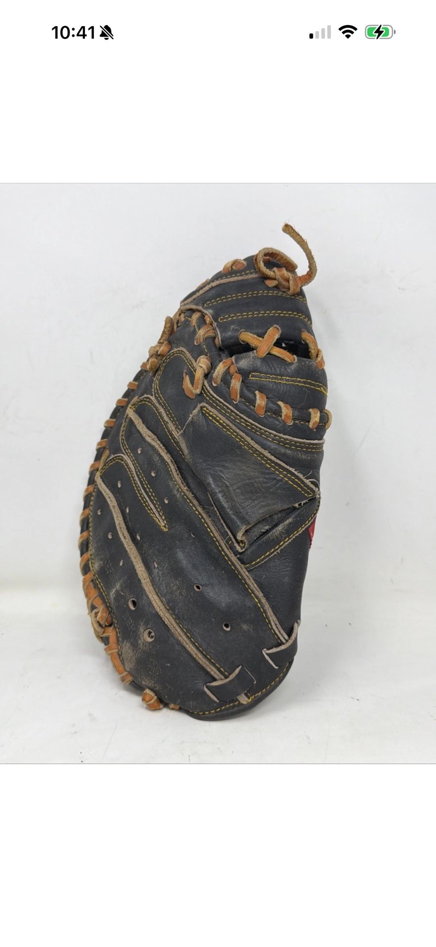 Rawlings LiTe Toe RCMLLBT Catchers Mitt Baseball Glove Black Right for Left Hand