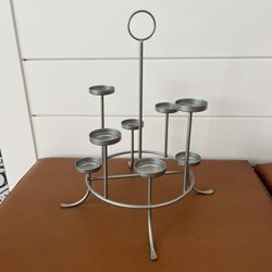 Metal Tea Light Candle Holder $7