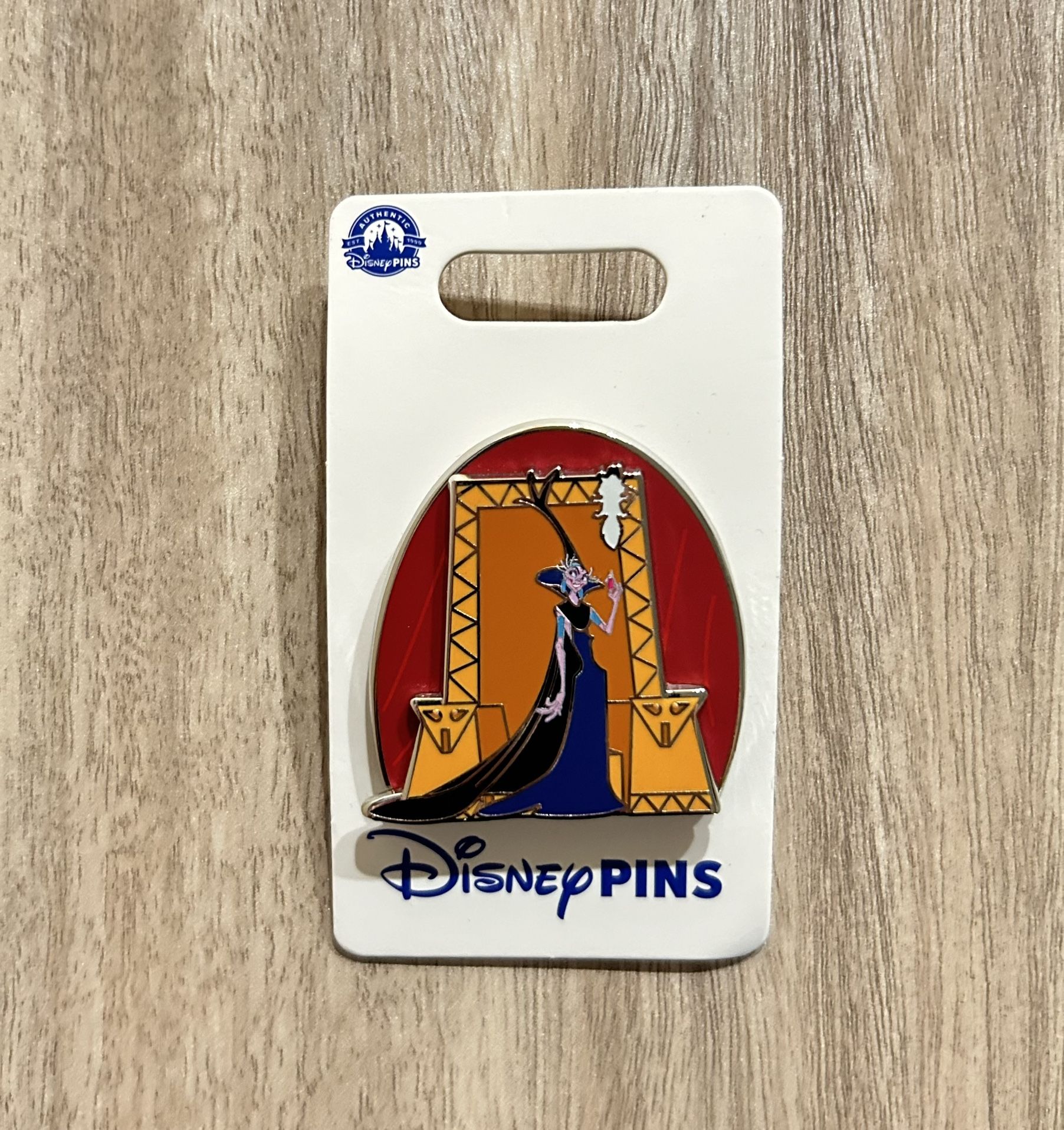 New Disney Pin Yzma Villain Emperors New Grove Layered Disneyland