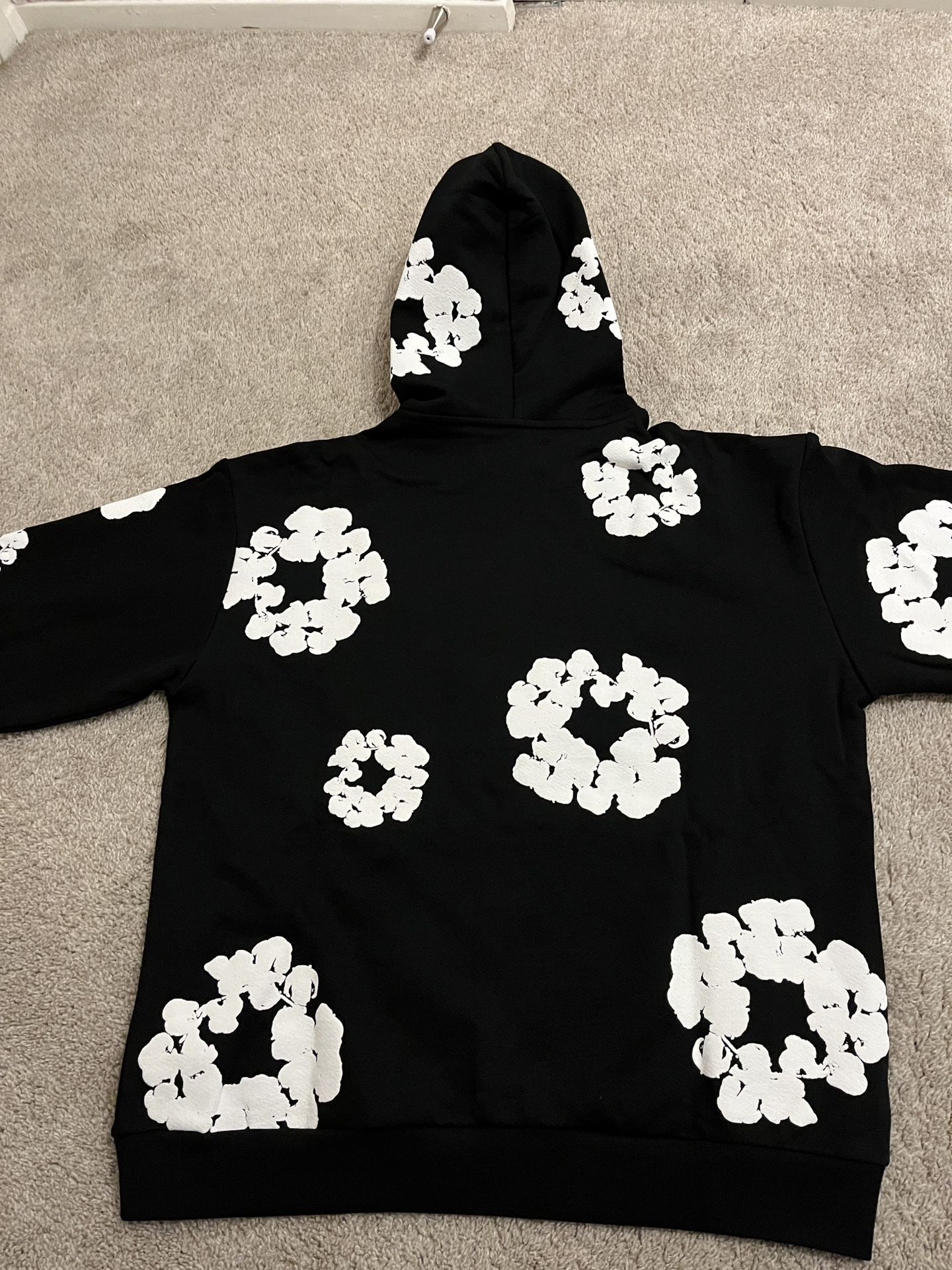 Black Denim Tear Hoodies