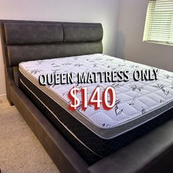New Queen Mattres Only $140