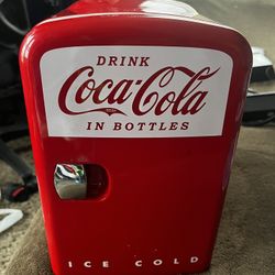 Coca Cola Mini Fridge 