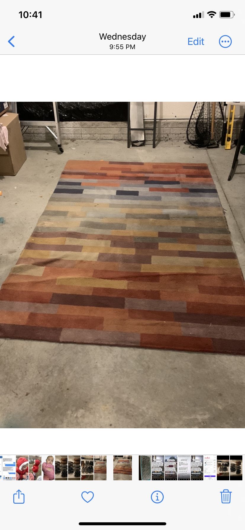 Pottery Barn 5’x7’ Rug 
