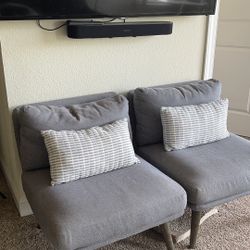 Moving Sale!!!! Pair Of Cross-legged Chair