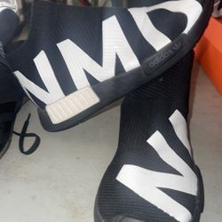 ADIDAS NMD-CS1 Primeknit BLACK SHOES Size 9 1\2 