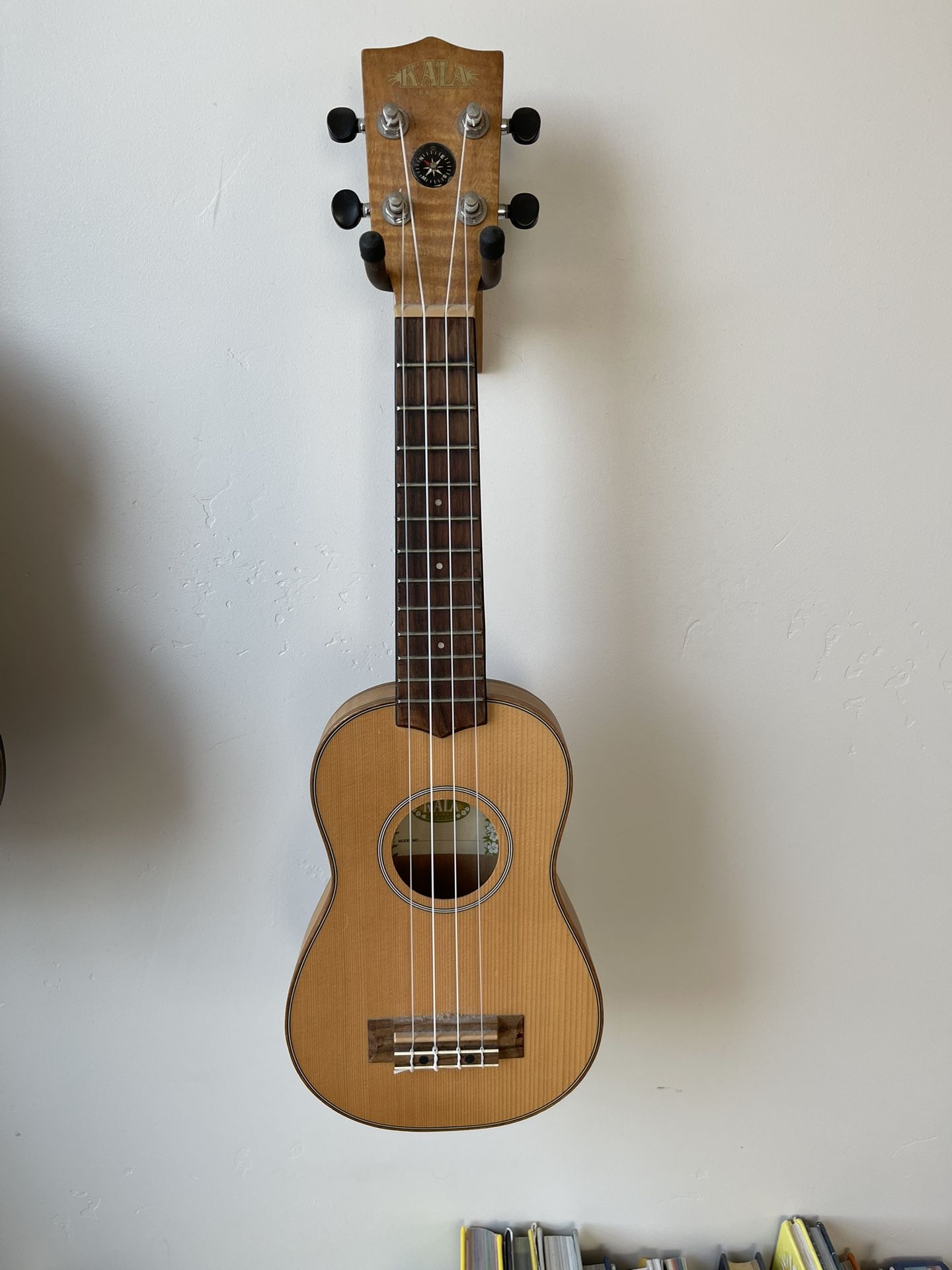 Kala Solid Spruce Top Travel Soprano Ukulele
