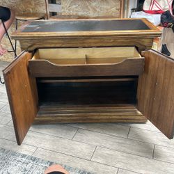 antique heavy wooden table