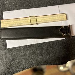 Vintage K & E engineers, slide rule