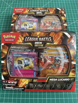 Pokemon Trading Cards - Mega Lucario League Battle Deck