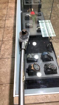 Snap on socket and ratchet large clean
