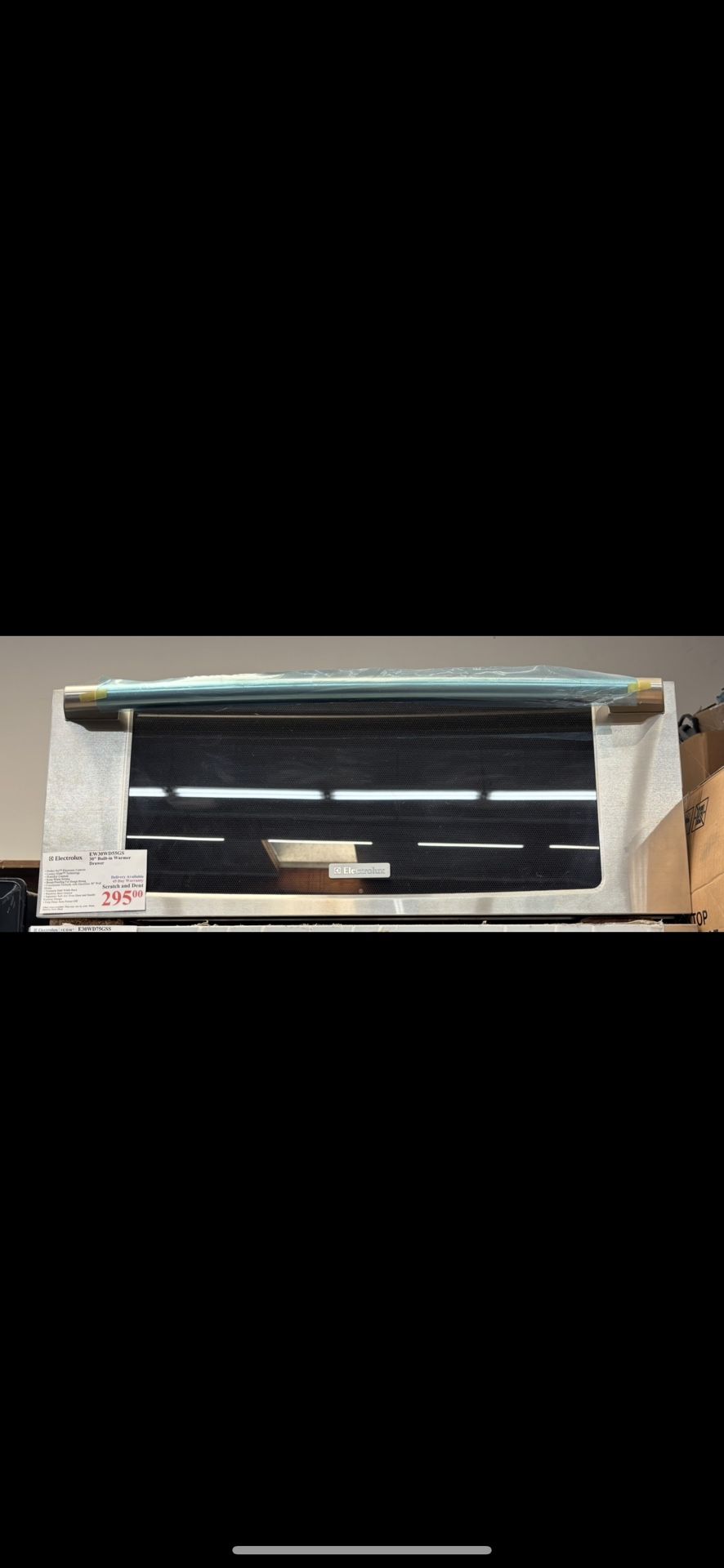 Electrolux! 30” Built-in Warmer Drawer 