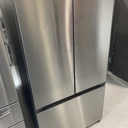 Samsung Stainless Steel 3-Door French Door Refrigerator - 24 Cu. Ft.