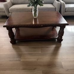 Coffee Table And 2 End Tables