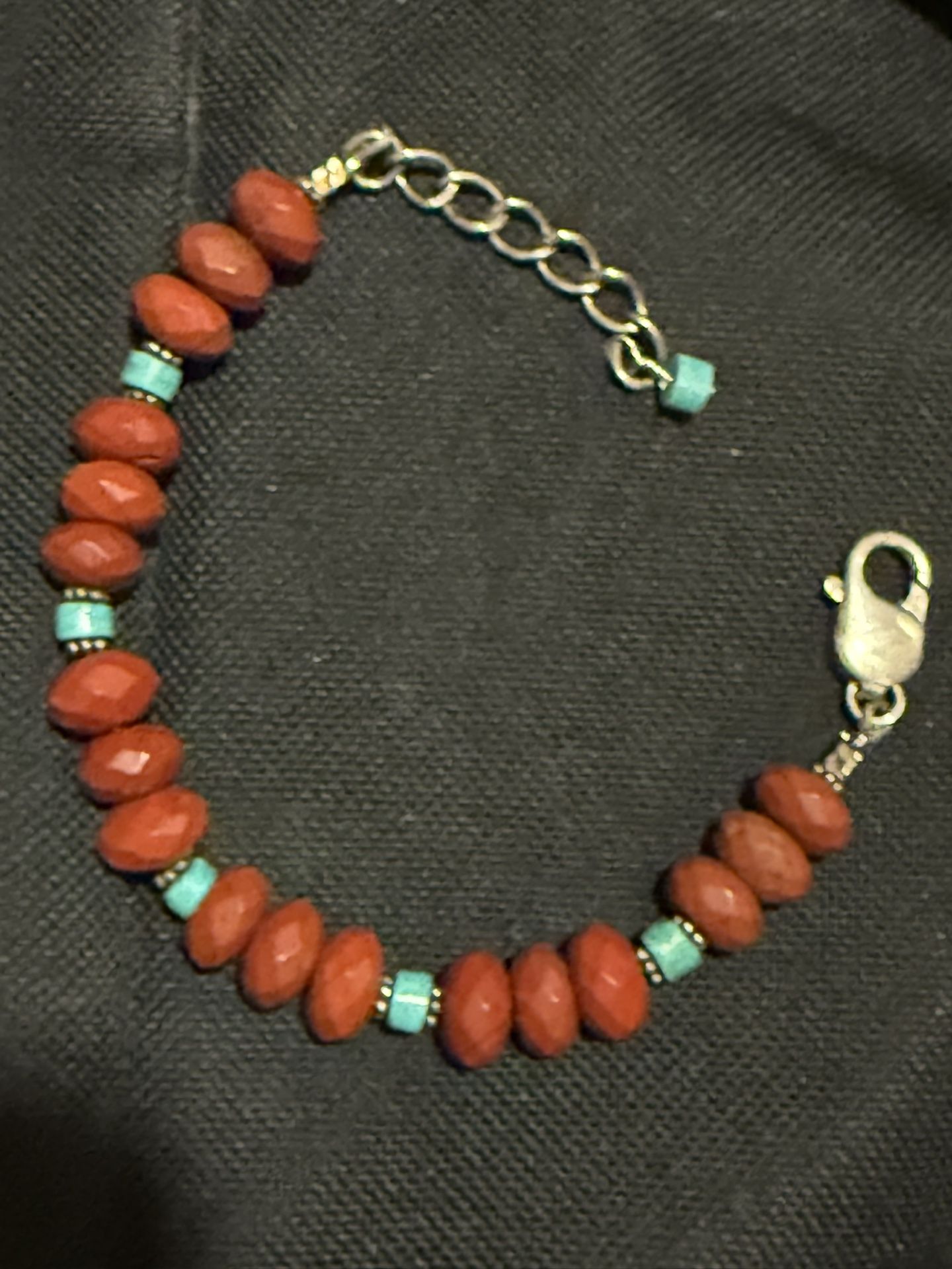 Sterling Silver 925 Beaded Bracelet