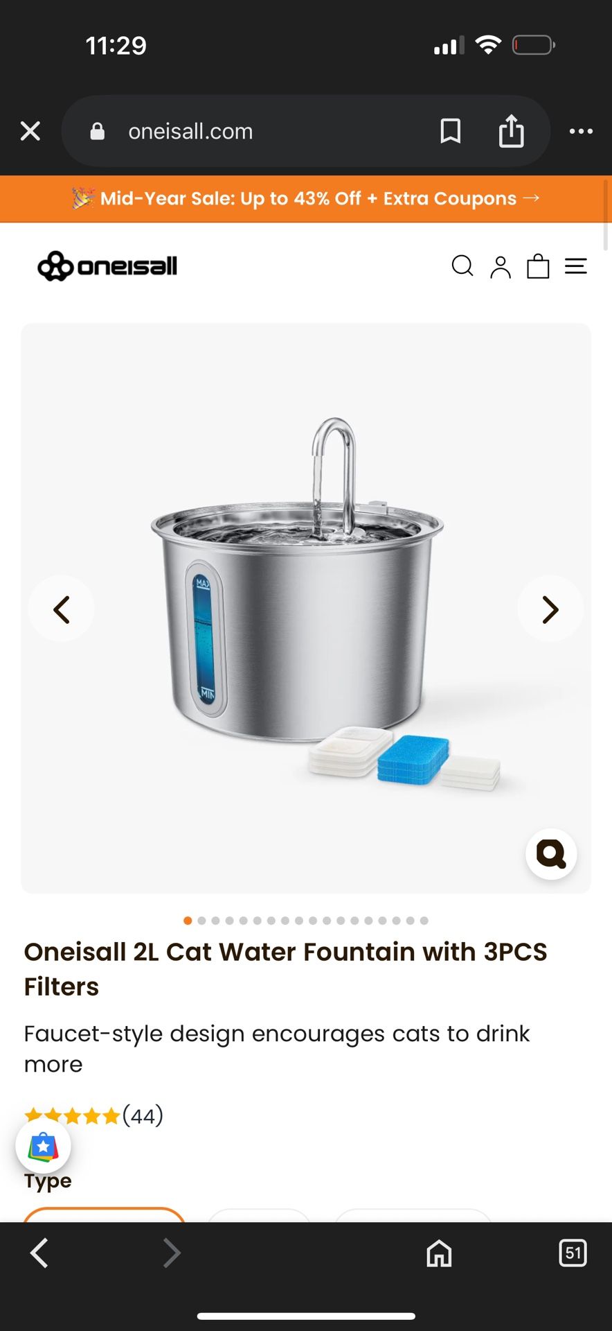 PET WATER FOUNTAIN
