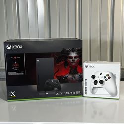 NEW IN BOX Xbox Series X Diablo 4 Bundle w/ Extra NEW IN BOX Controller