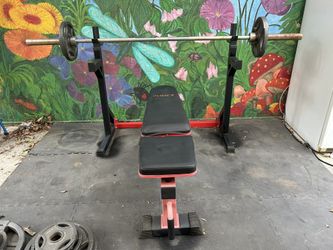 Weightlifting Bench Set