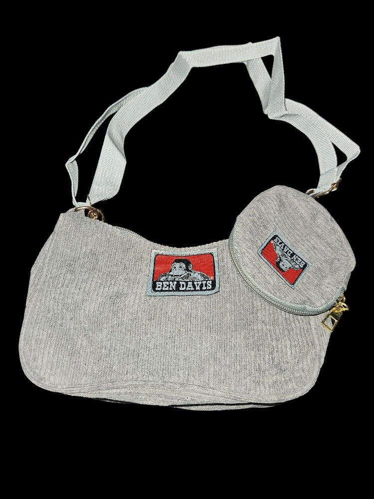 Grey BEN DAVIS Shoulder Bag