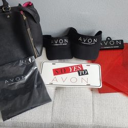 Avon Bag With Accessories 