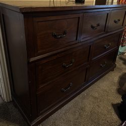 Large Dresser With Mirror