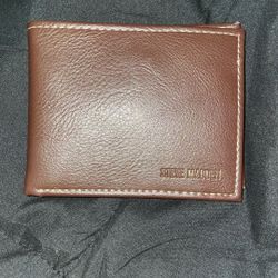 Steve Madden Men’s Slim Leather Wallet 