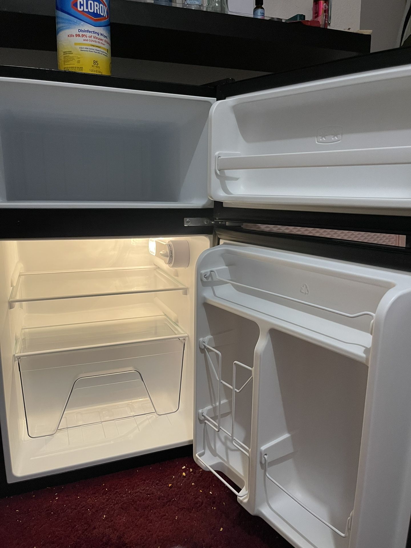 Whirlpool 2 Door Mini Fridge