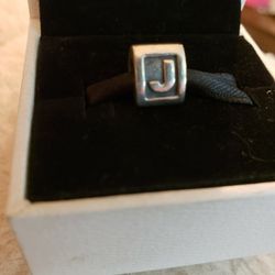 Pandora Letter J Charm