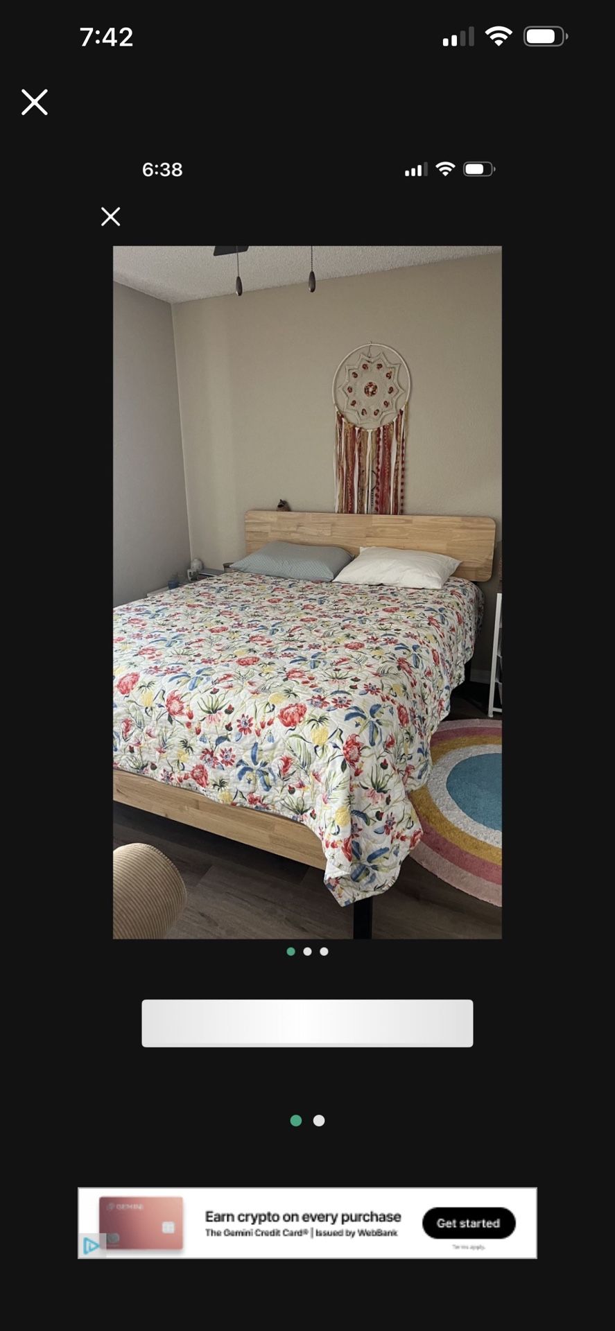 Bed Frame Queen Size
