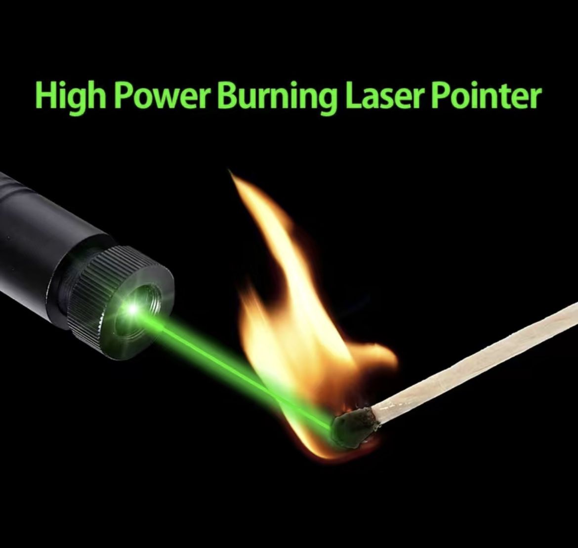 * New *Laser Pointer, Long Range 10000 Feet Green (5000mw)