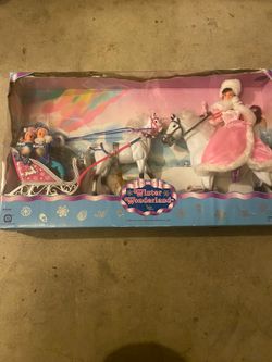 Vintage Barbie Set Winter Wonderland