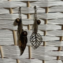 $8 - Handmade - Earrings - Whimsical Mismatched Design