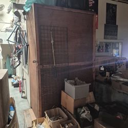 Heavy Duty Commercial Indoor Outdoor Custom Built Storage Closet 97 x 60 x 37