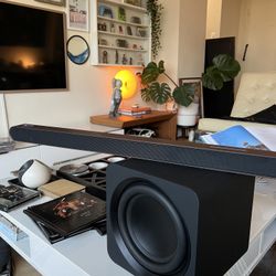 Samsung ultra thin hw-s800 soundbar w/ wireless subwoofer