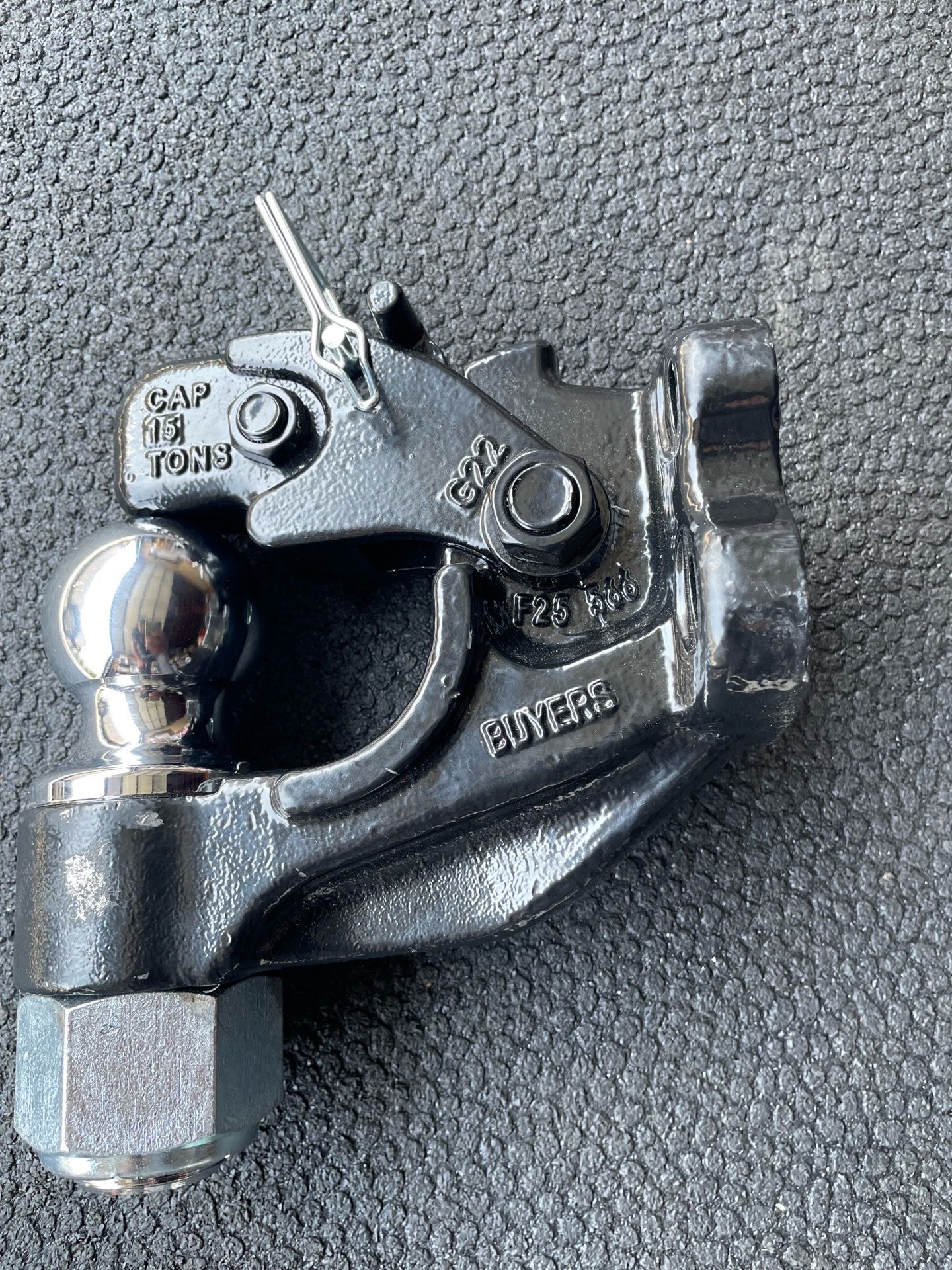 BUYERS Pintle Hook Combination Hitch 15 Ton 2-5/16" Ball