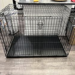 Midwest XL Collapsible Black Wire Dog Crate