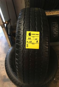 235/65/17 MICHELIN CROSS TERRAIN $175.00