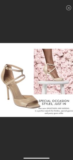 Stuart Weitzman Anastasia 100 Suede Sandal