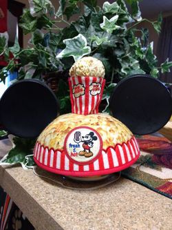 Collectible Mickey Mouse popcorn hat ears