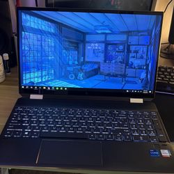 HP Spectre x360, 15.6in 4k touchscreen, I7 11th gen