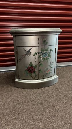 Cabinet Side Table Painted