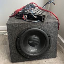 Single 12” Orion Sub w/ 2000 Watt Pyramid America Amp