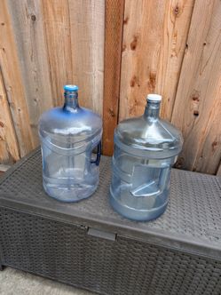 5 Gallon water jugs